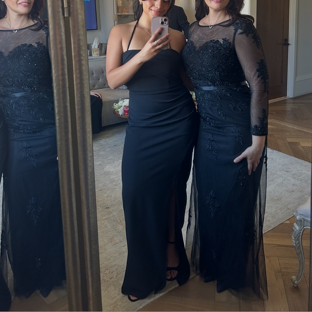 Elegant Black Evening Dress